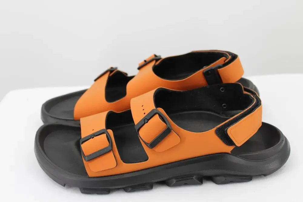 Birkenstock Mogami Terra Sandal Burnt Orange Mens 12 EU 45